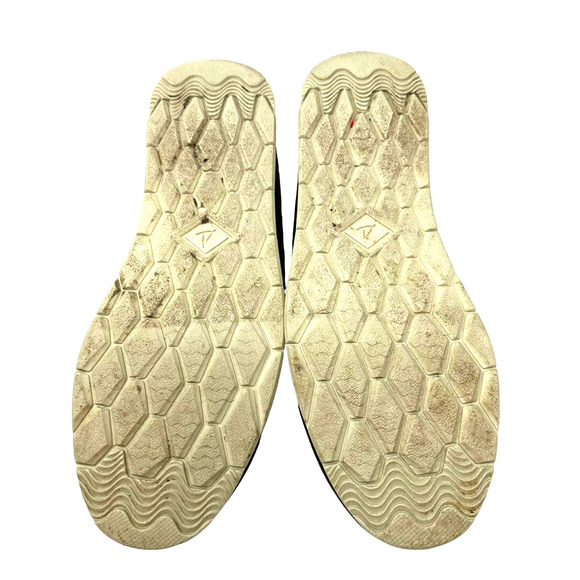 Sperry size 7.5 STS86941 Olive camo fur lined slip on shoes leather D21-61971 - Picture 9 of 9